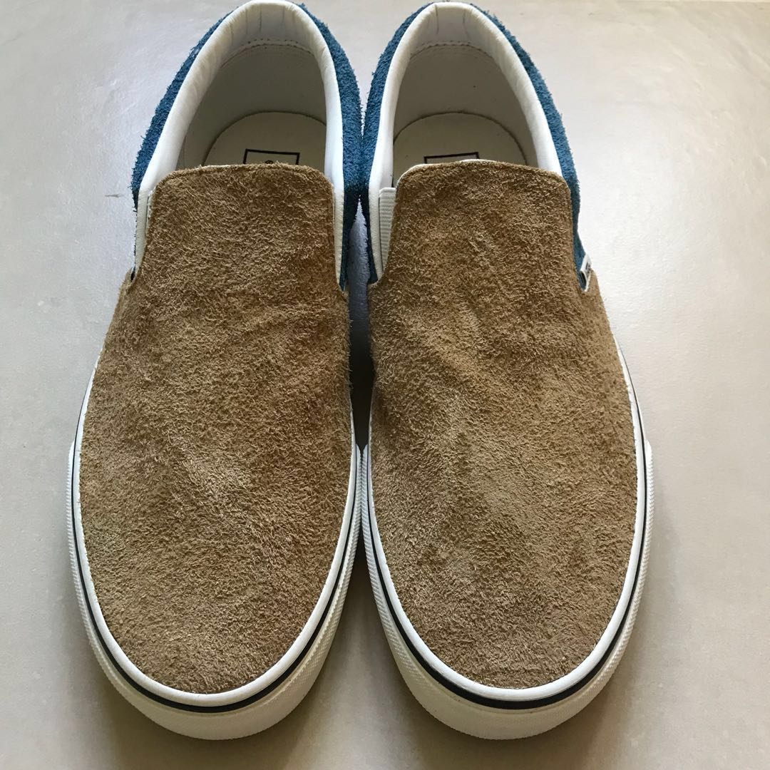 Vans Classic Slip on Fuzzy Suede Men s Fashion Footwear Dress