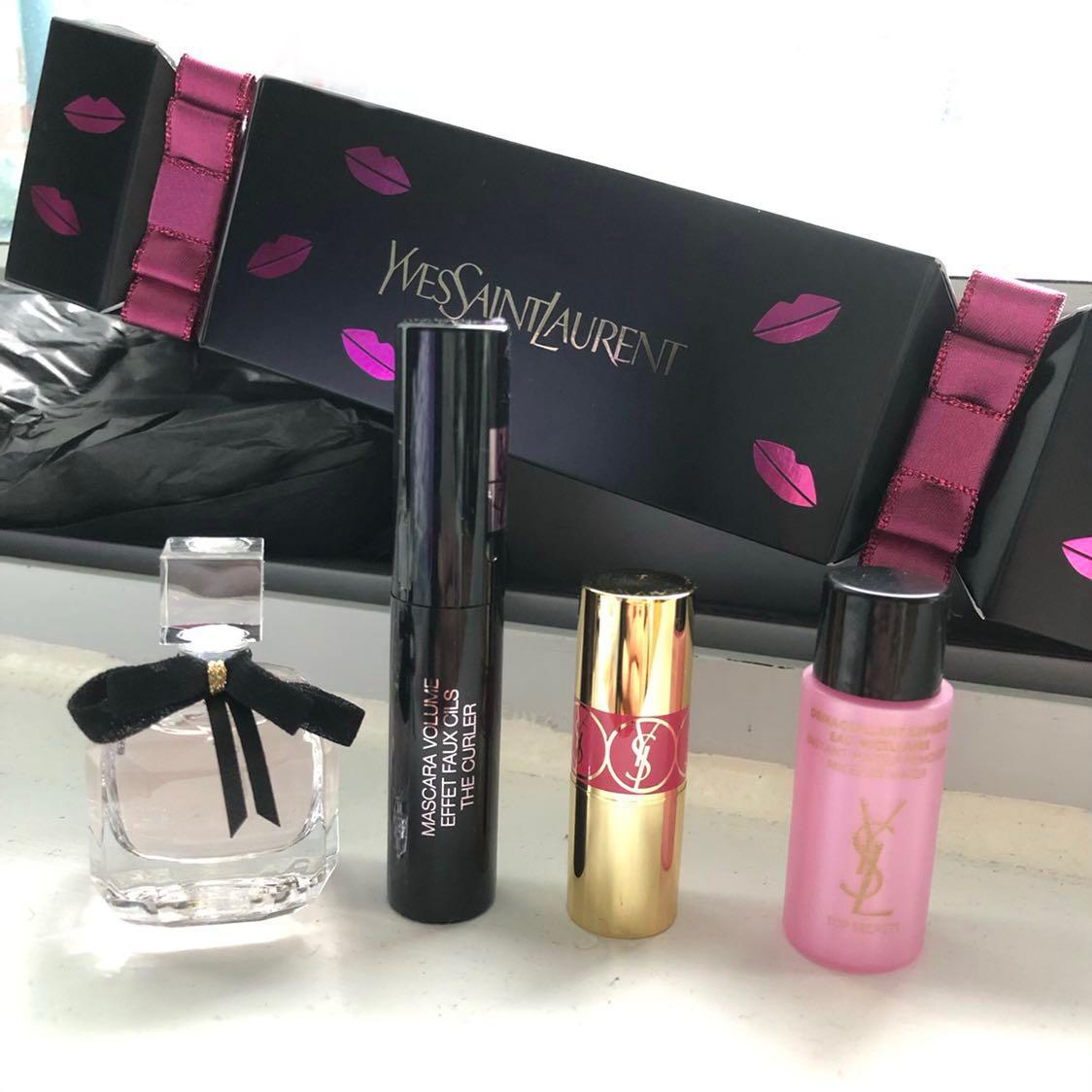 YSL 唇膏香水Mon Paris Beauty Cracker Gift Set, 美容＆化妝品, 健康及美容- 皮膚護理, 化妝品-  Carousell