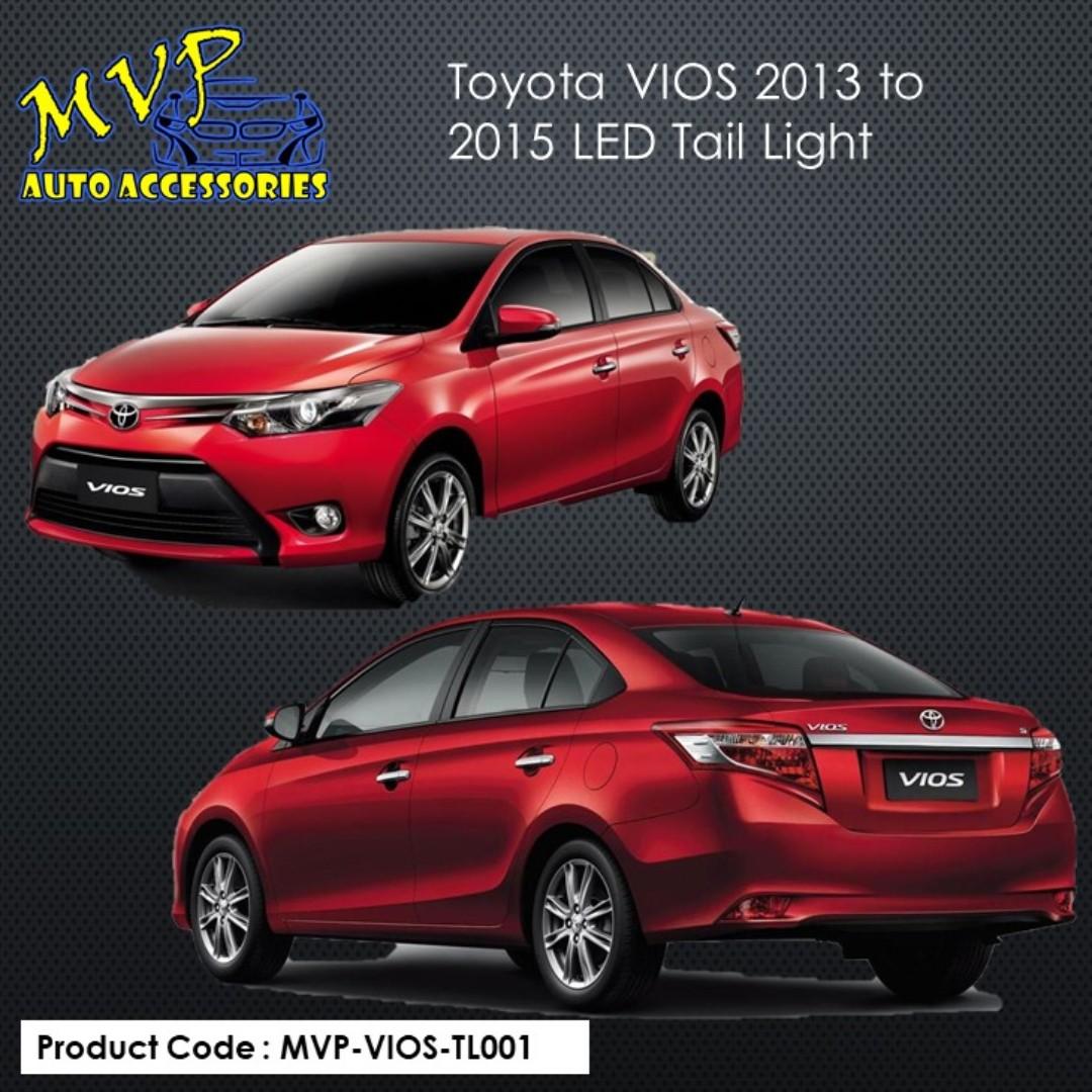 2013 To 2017 Toyota Vios Led Tail Light Pre Order Car Accessories Electronics Lights On Carousell
