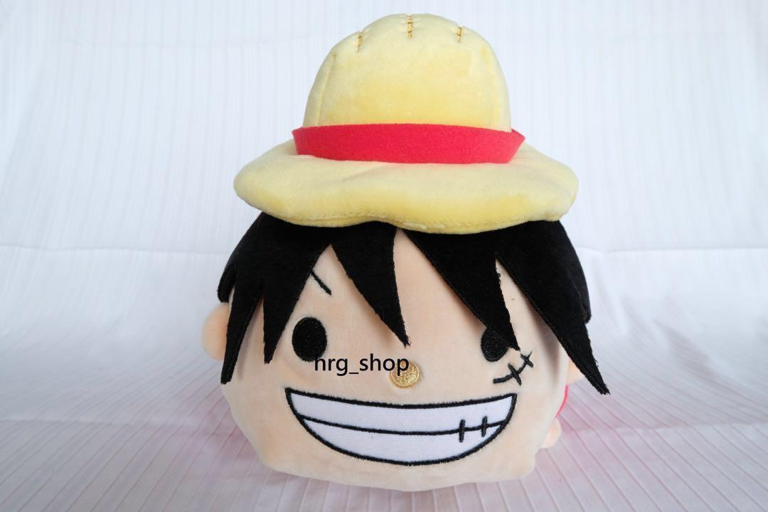 身長24cm One Piece Luffy 海賊王路飛tsum Tsum 小枕頭cousion 咕𠱸 玩具 遊戲類 毛公仔 Carousell
