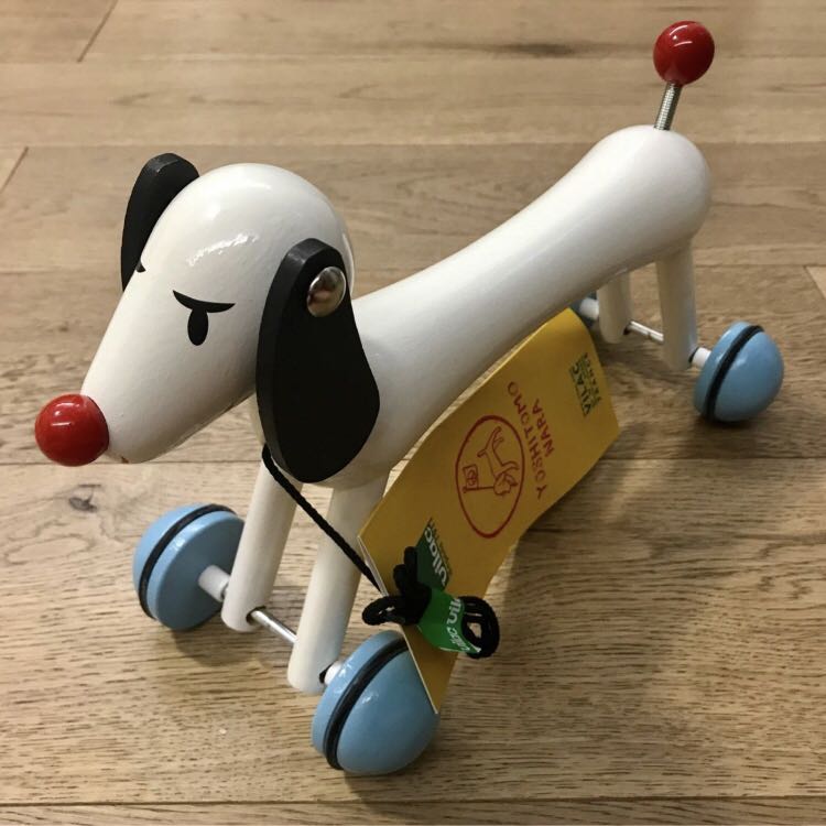 奈良美智 プルトイ ヴィラック My sweet dog 奈良美智犬 vilac木製玩具