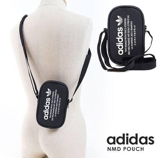 Adidas NMD pouch bag sling bag tas selempang kecil, Fesyen Pria, Tas u0026  Dompet , Tas Selempang di Carousell