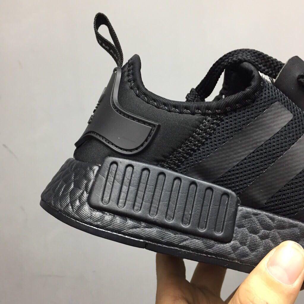 Adidas NMD R1 Triple Black, Men's Fashion, Footwear, Others Adidas NMD R1 Triple Black, Men's Fashion, Footwear, Others