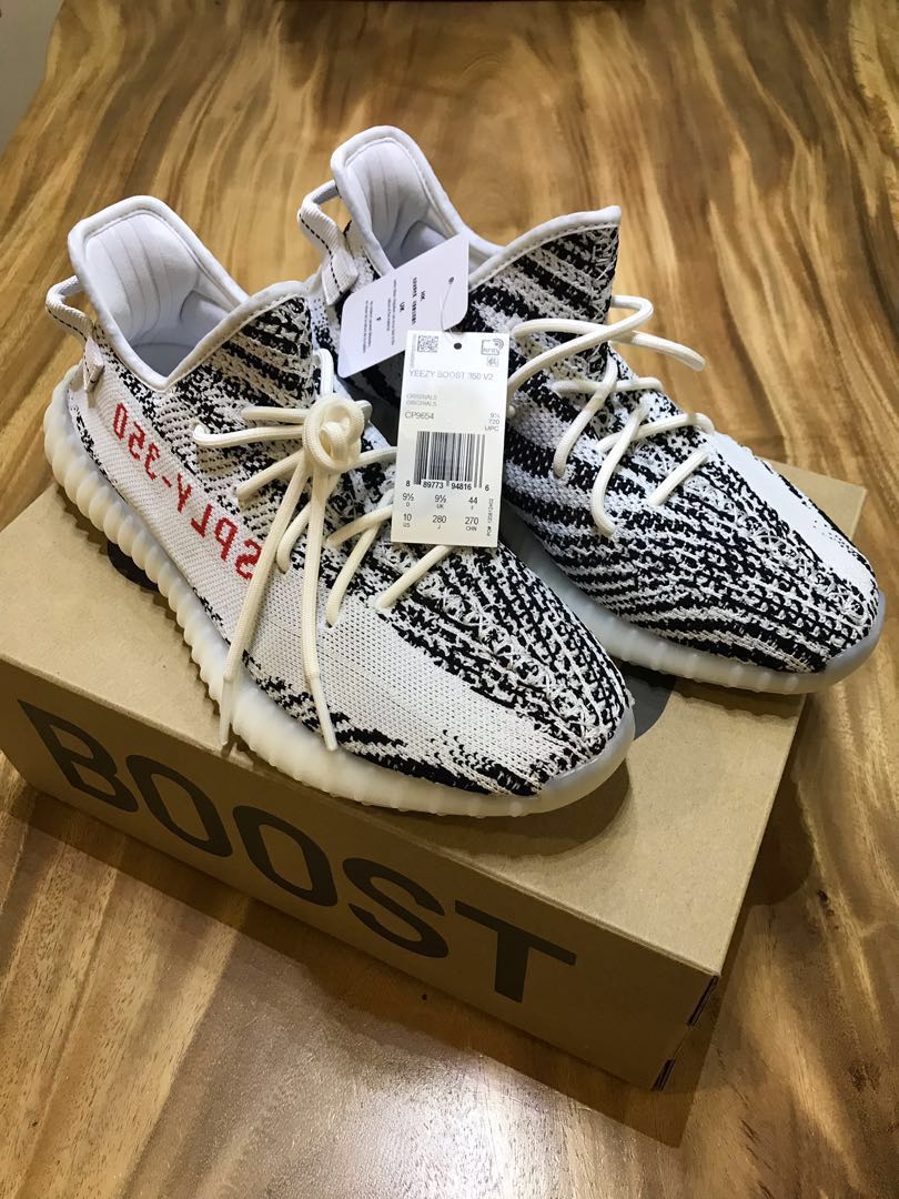 Adidas yeezy boost zebra sale original