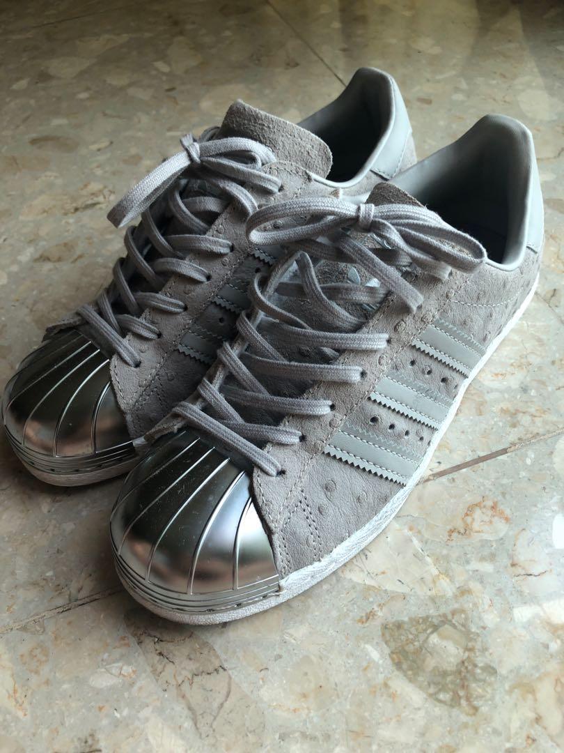 adidas women's superstar 80's metal toe, Women's Fashion, Shoes, Sneakers  on Carousell