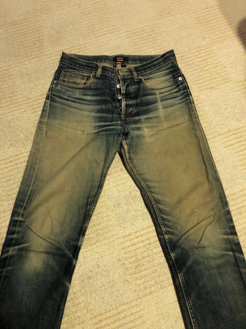 Supreme apc jeans on sale