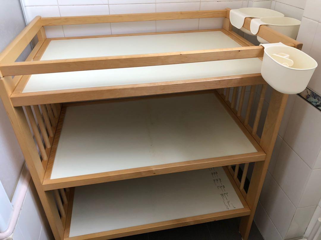 baby changing table under $50