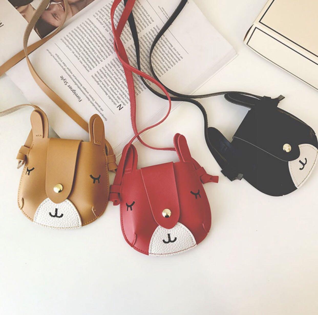 Baby Girls Kids Handbag Sling Bag Crossbody Bag Cute Black Brown