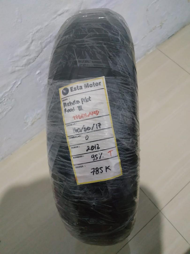 Ban Michelin Pilot Road 3 Thailand 160 60 Thailand Bekas 95 Soft Compound Aksesoris Mobil Di Carousell