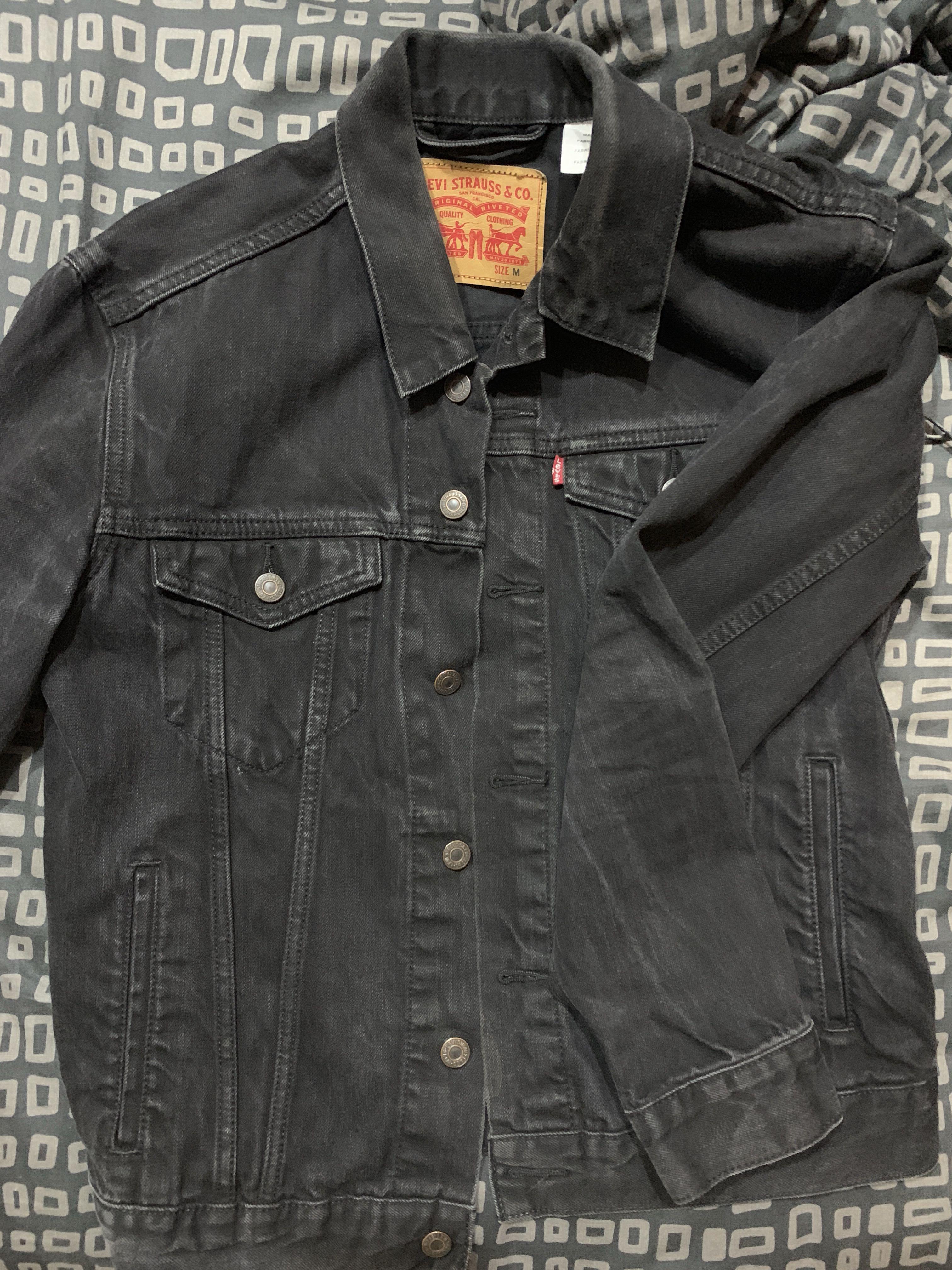 used levis denim jacket