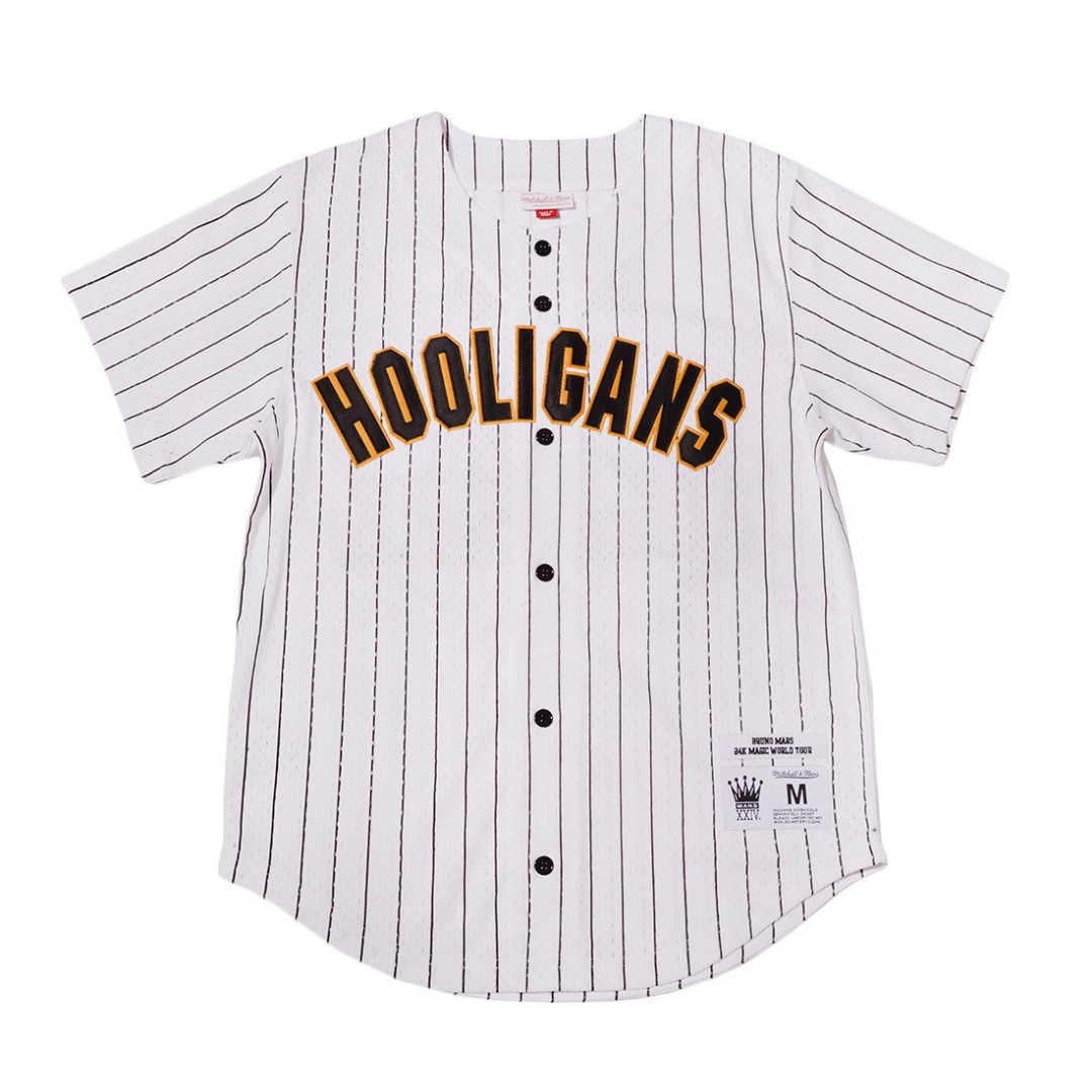 Bruno Mars 'Hooligans' Baseball Jersey 