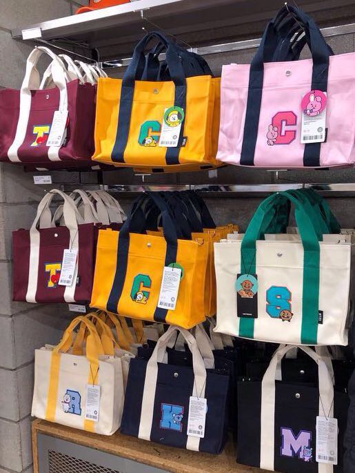 Bt21 canvas cross bag hot sale