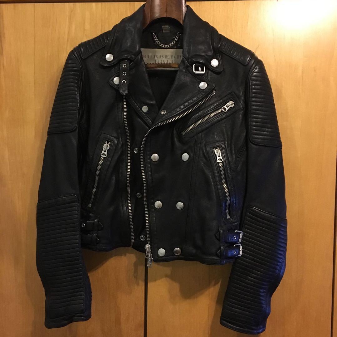 Burberry brit leather jacket, Luxury 