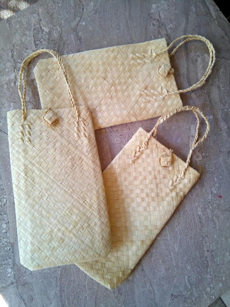 Buri Made Native Gift Basket/Bag, Hobbies & Toys, Stationary & Craft