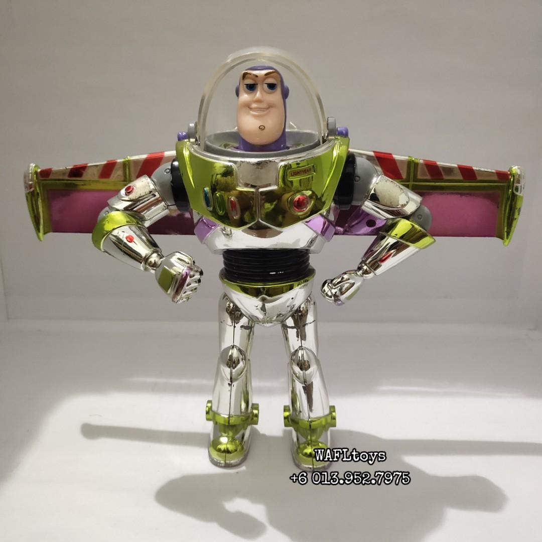 buzz lightyear chrome toy