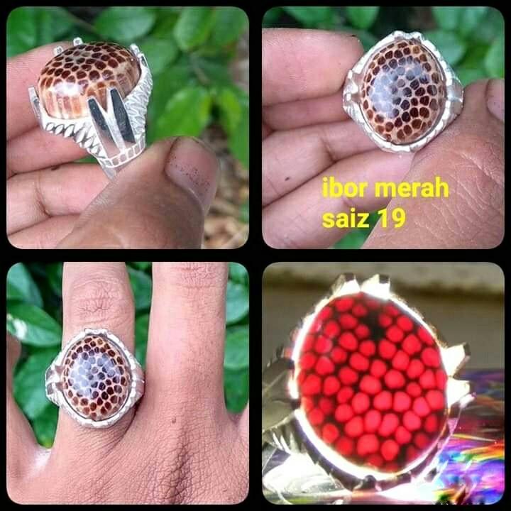Cincin Teras Ibor Merah Men S Fashion Accessories Others On Carousell