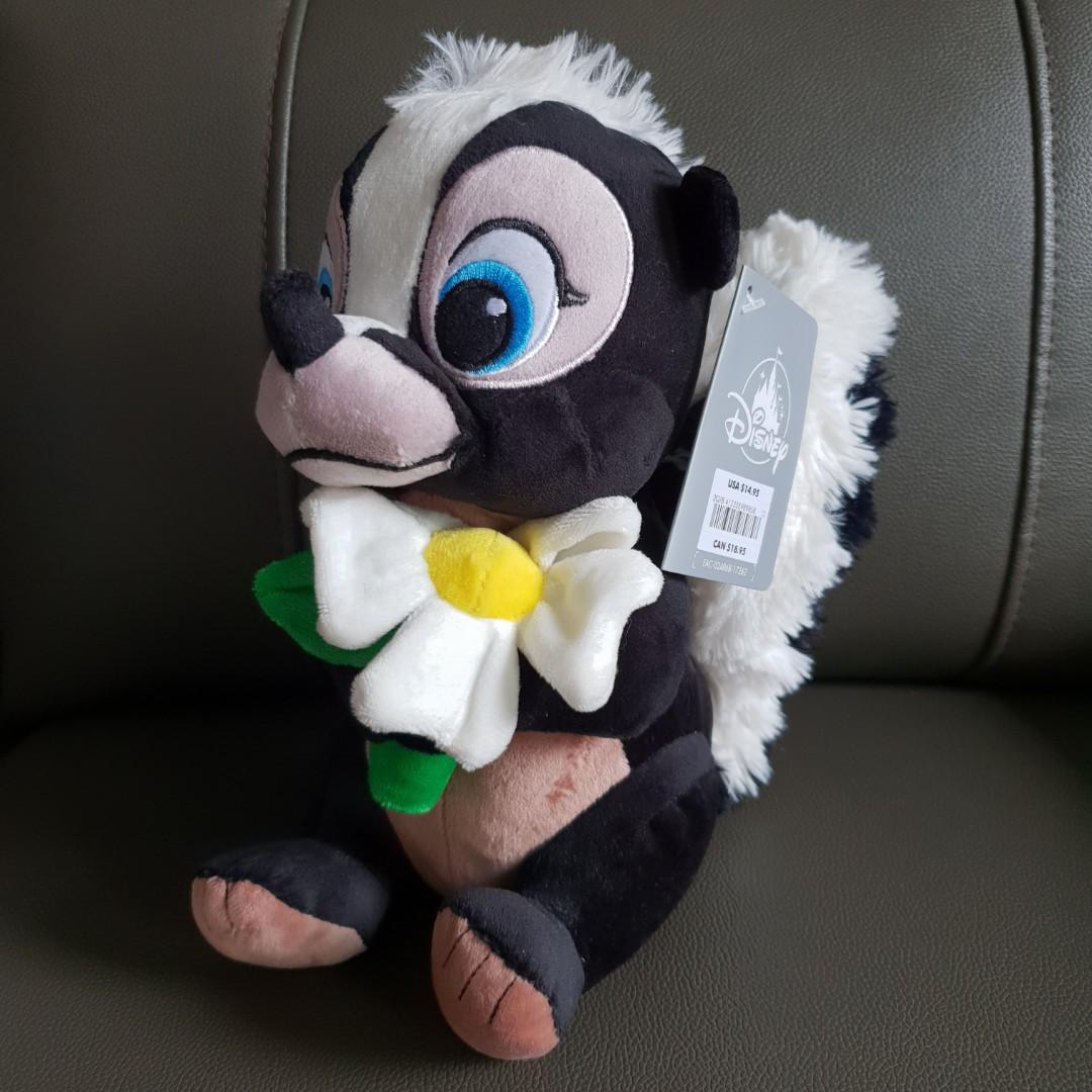 flower the skunk stuffed animal