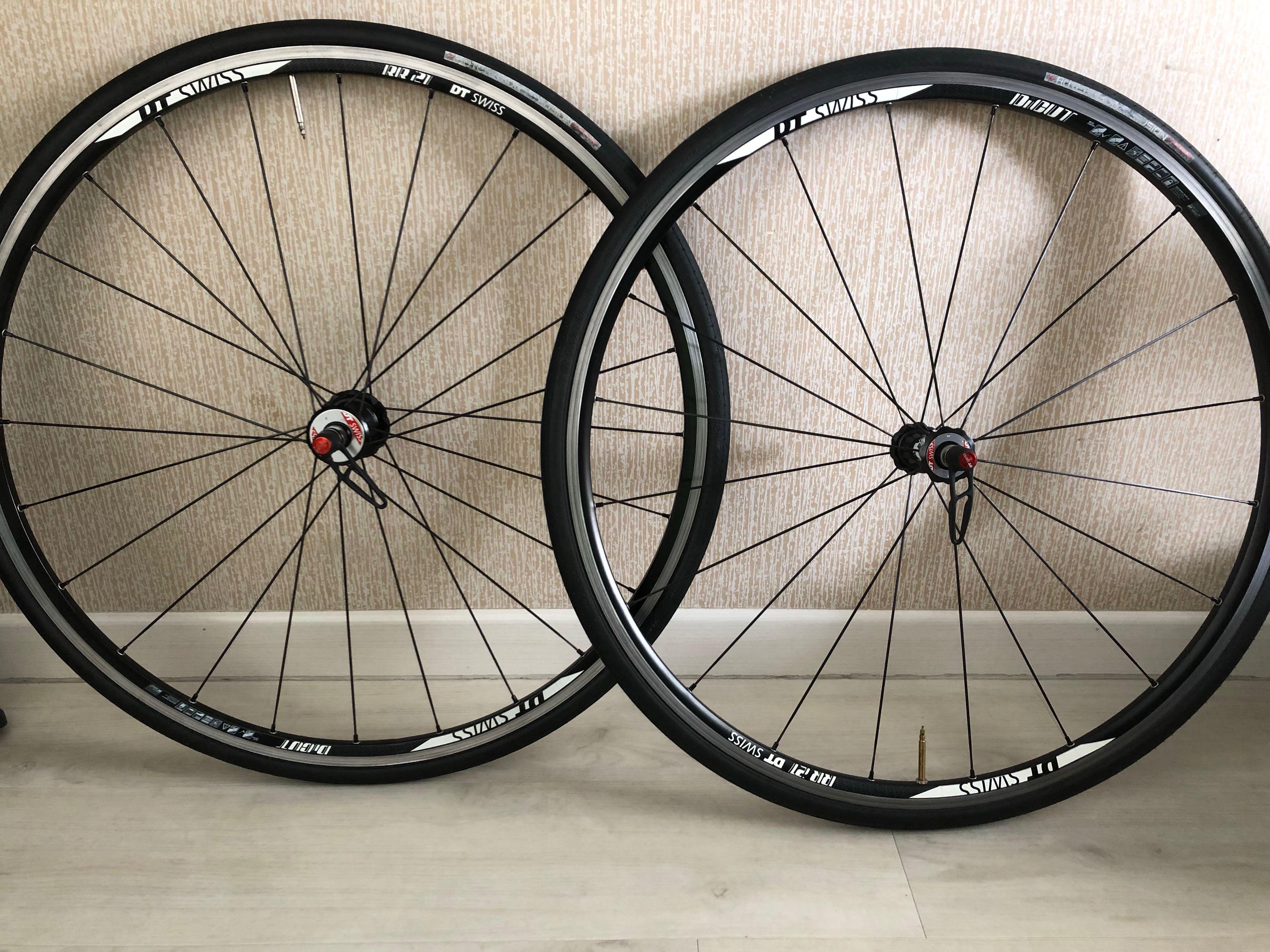 DT Swiss 21 Dicut Wheelset Clincher, Sports Equipment, Bicycles & Parts, Bicycles Carousell