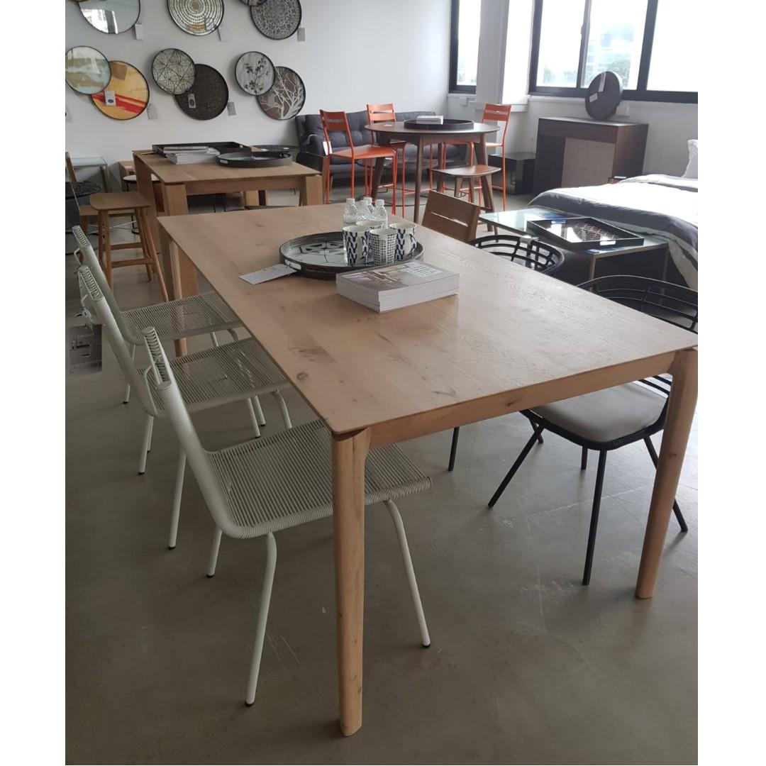 Ethnicraft Oak Bok Dining Table 200cm Furniture Tables Chairs On Carousell
