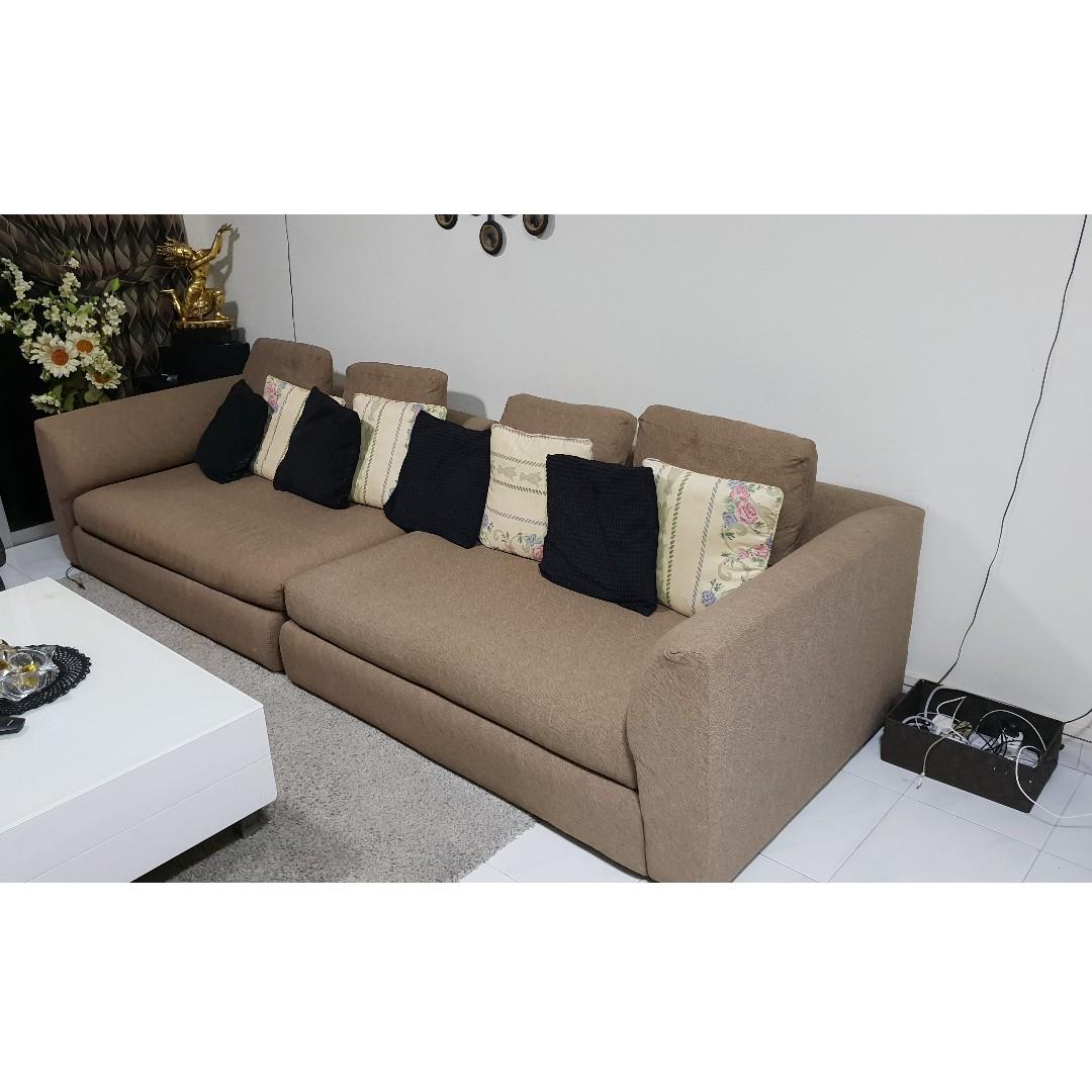 Fabric Custom Made Sofa, Furniture & Home Living, Furniture, Sofas on