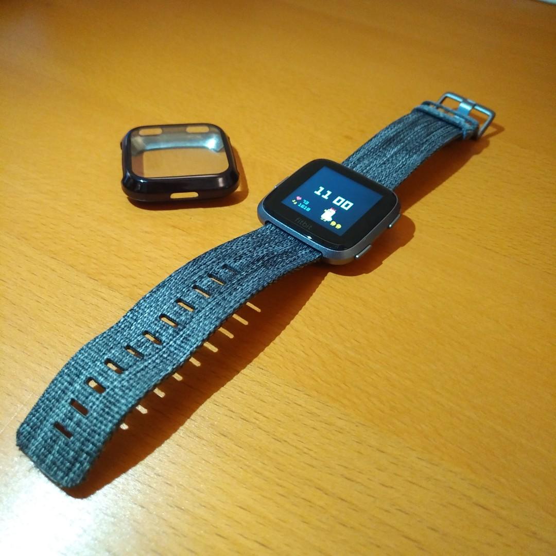 Fitbit Versa Limited Edition Mobile Phones Gadgets Wearables Smart Watches on Carousell