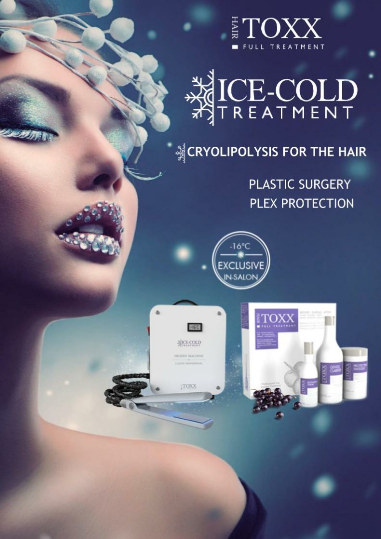 ice cold hair straightener