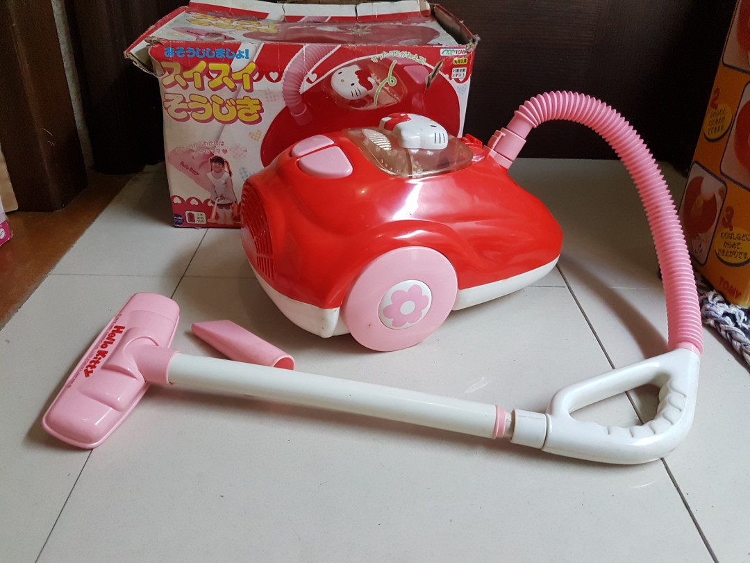 Hello Kitty Vacuum Cleaner Toy Babies Kids Infant Playtime on