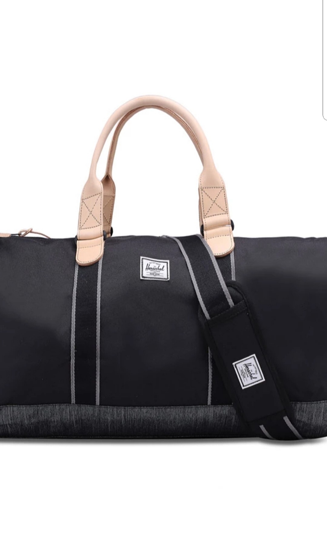 herschel novel duffle bag black