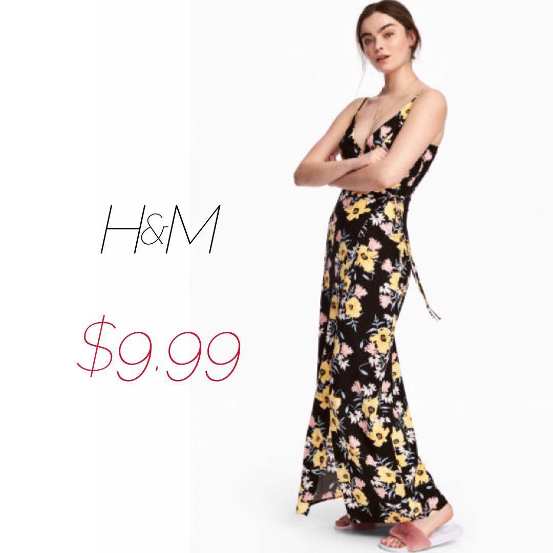 H M Floral Maxi Dress Women S Fashion Clothes Dresses Skirts