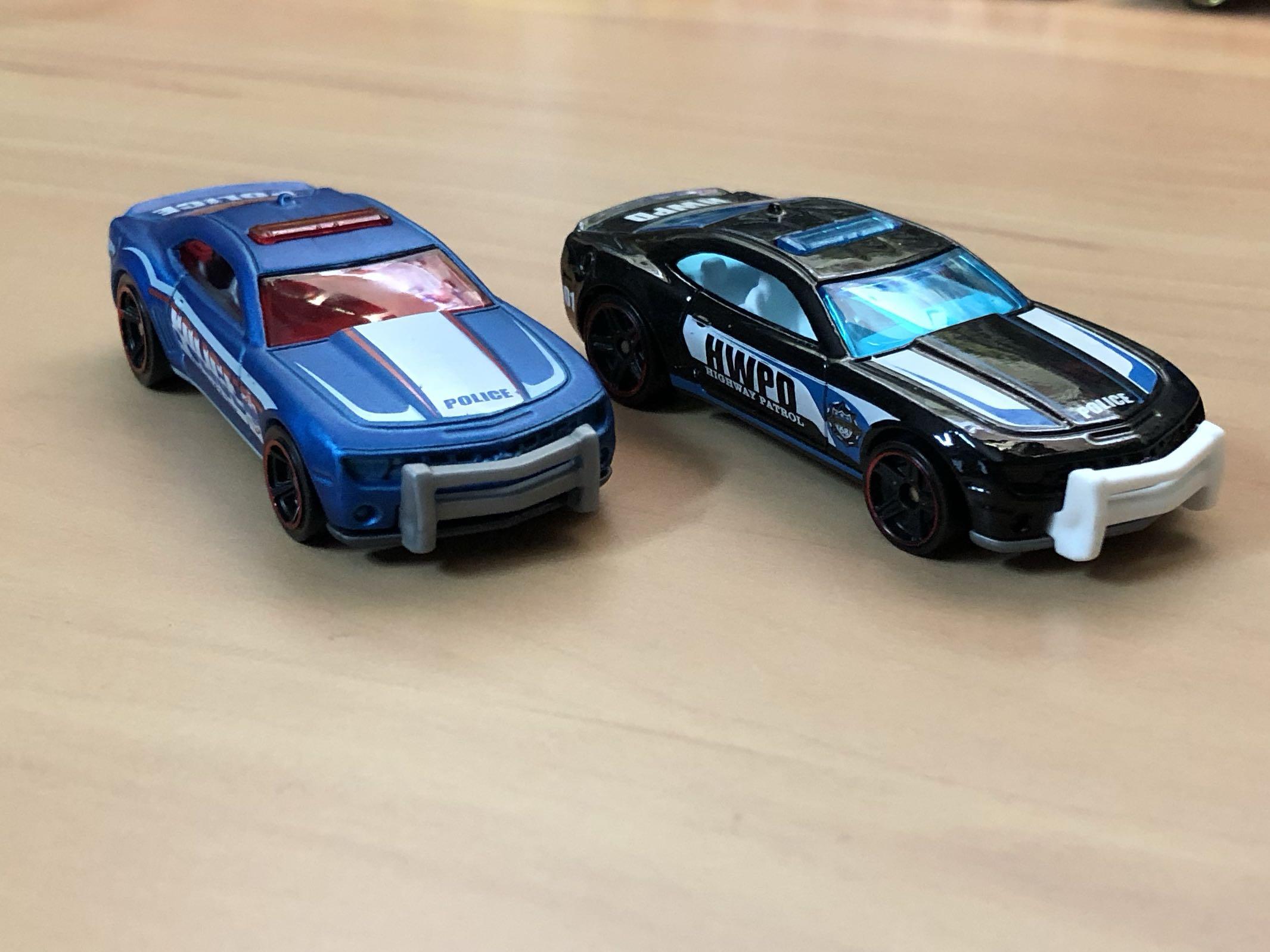 hot wheels camaro police car