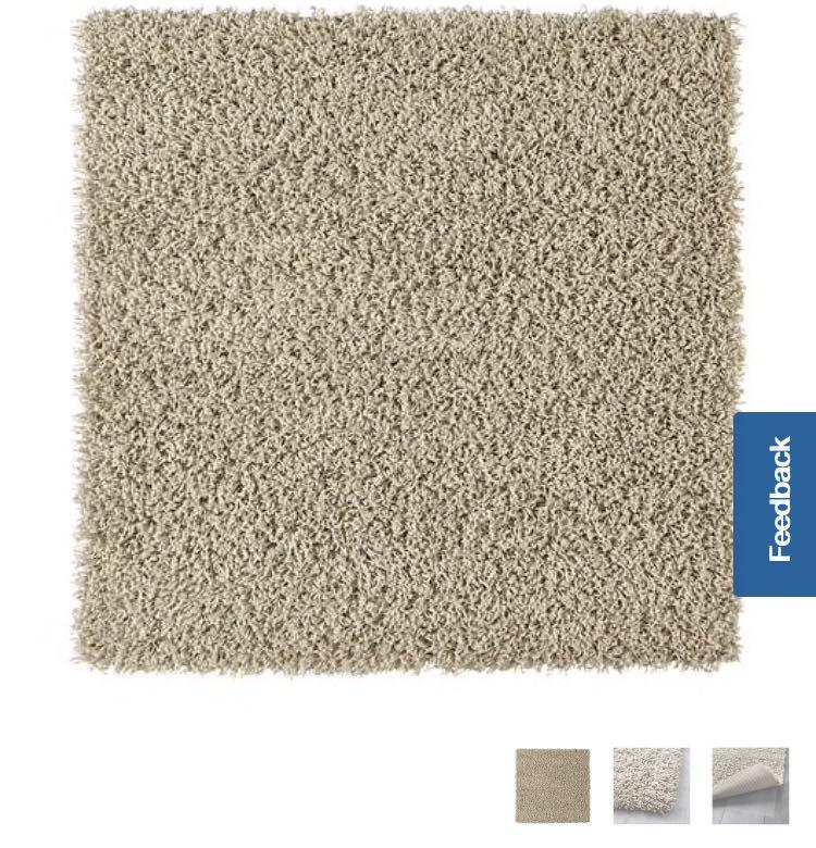 Ikea Hampen Rug Furniture Home Decor Others On Carousell