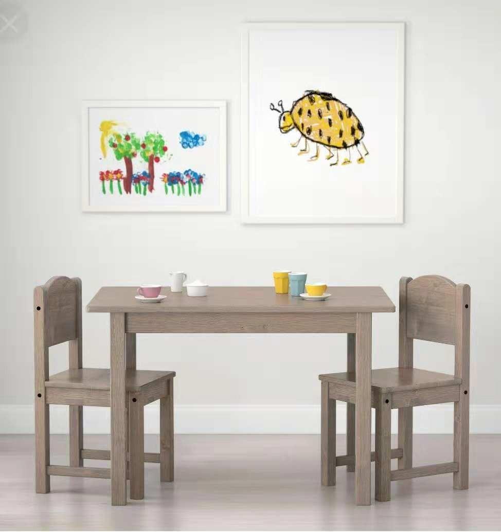 SUNDVIK Children's table, gray, 297/8x195/8 - IKEA