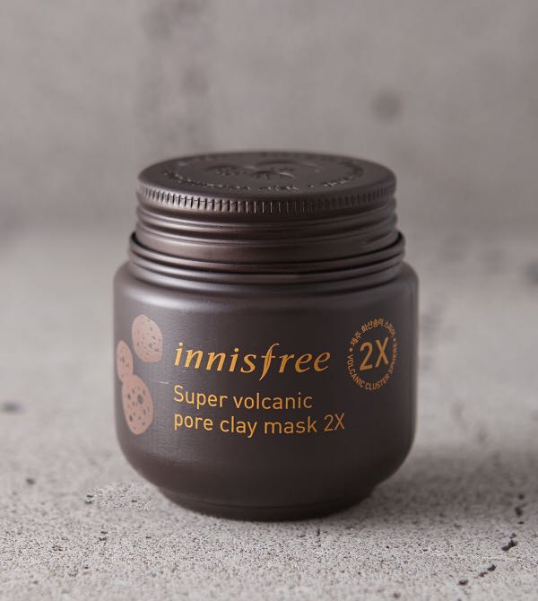 Innisfree Jeju Super Volcanic Pore Clay Mask X2 Health Beauty Face Skin Care On Carousell