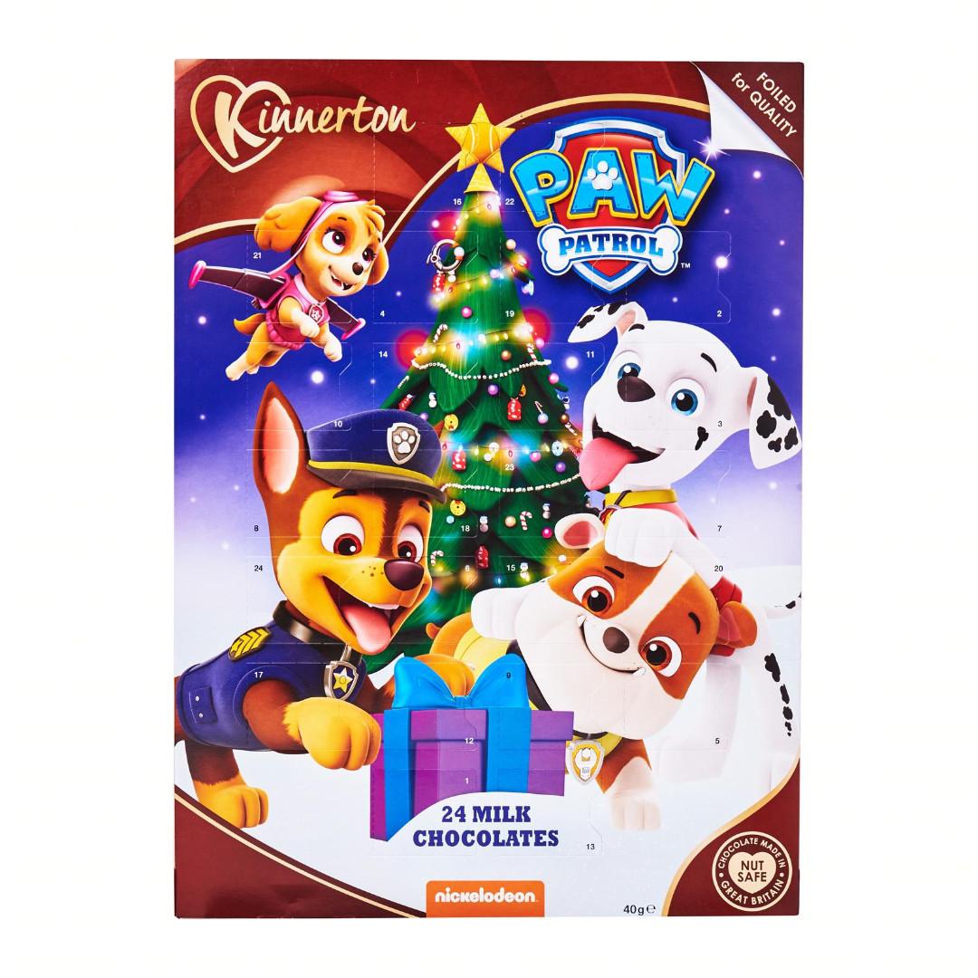 Pompeji gambling forstørrelse Kinnerton Paw Patrol Advent Calendar - Christmas Special 40 g, Food &  Drinks, Gift Baskets & Hampers on Carousell