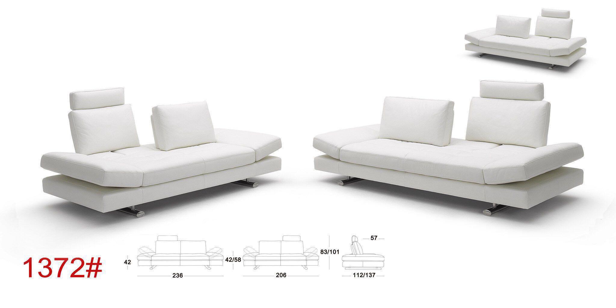 Kuka Leather Daybed Sofa W Adjustable Side Back Rests Furniture Sofas On Carousell