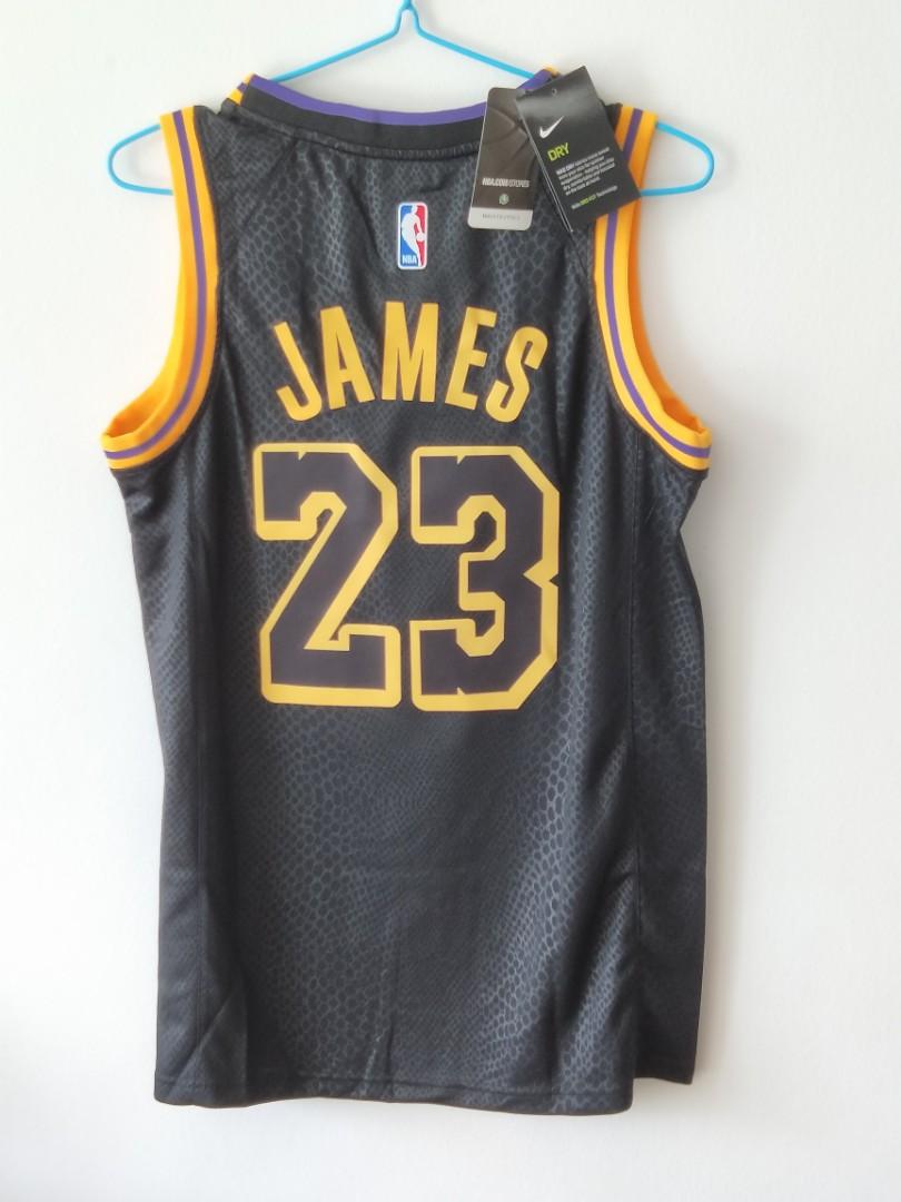 Camiseta lakers hotsell mamba edition original