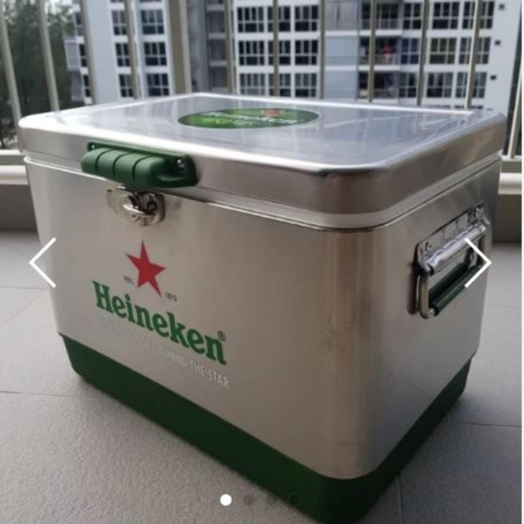 Limited Edition Heineken Beer Cooler Chiller Ice Box, TV & Home