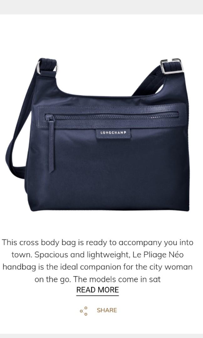 longchamp crossbody le pliage neo