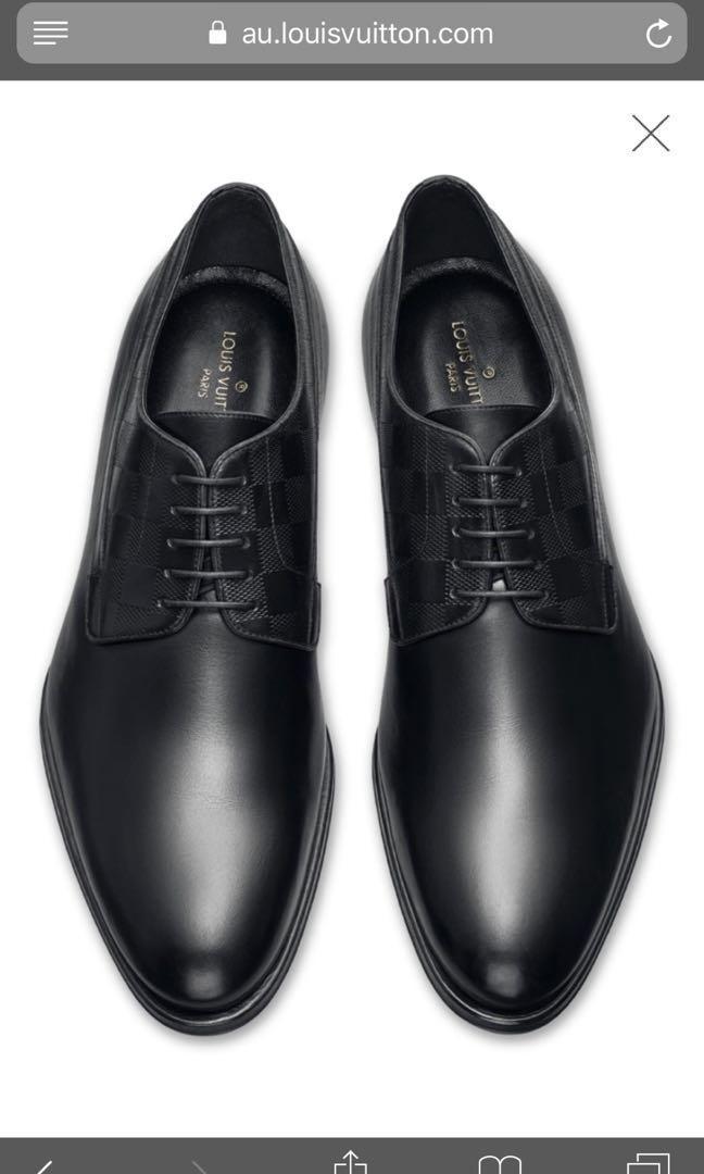 Louis Vuitton Haussmann Derby Dress Shoe