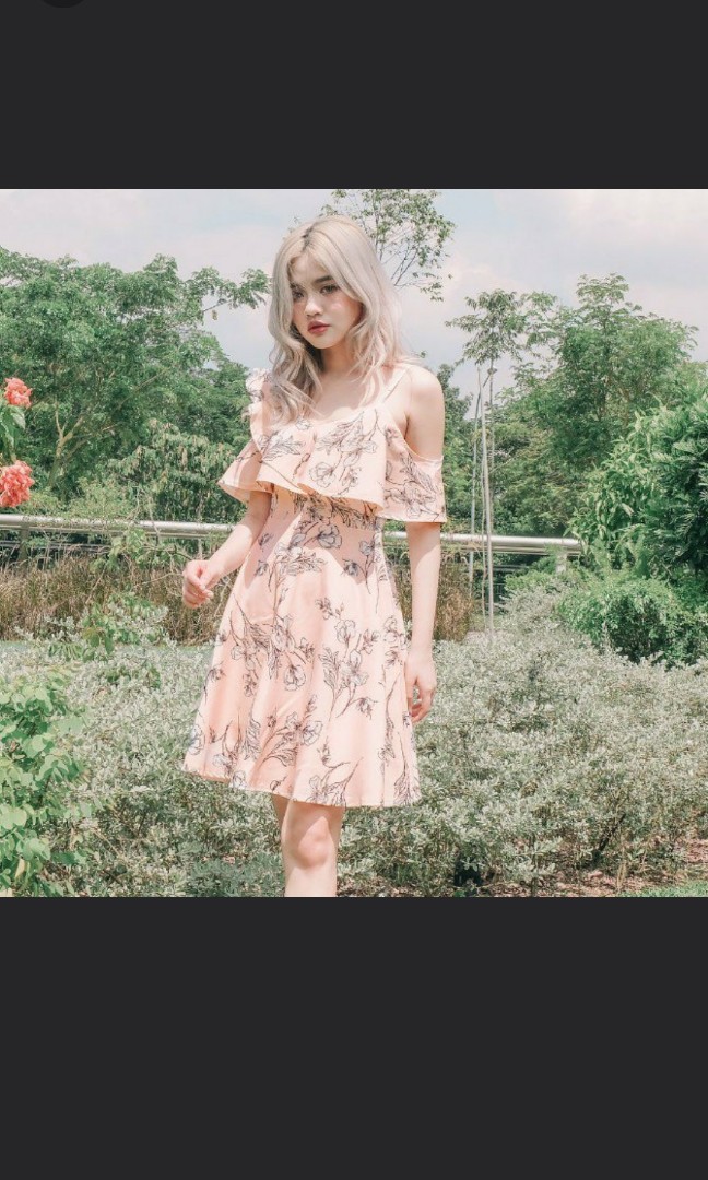 Pink Ruffled Dresses