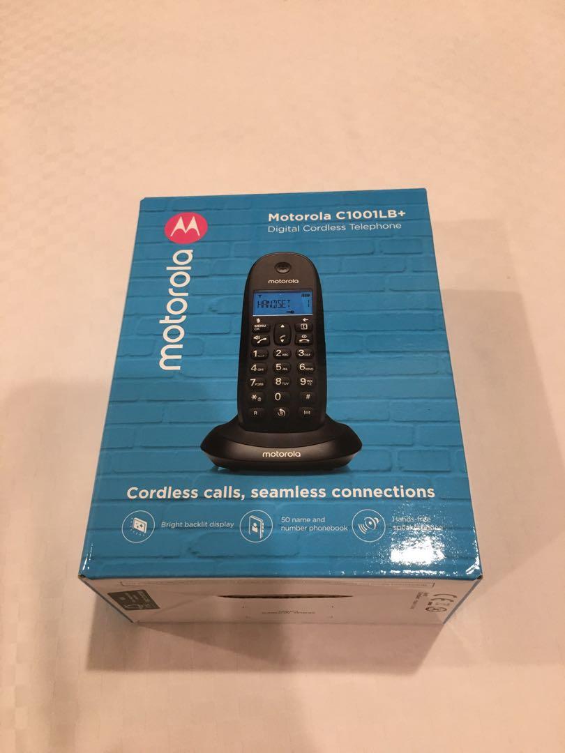 Motorola C1001LB+ Digital Cordless Telephone, Mobile Phones & Gadgets