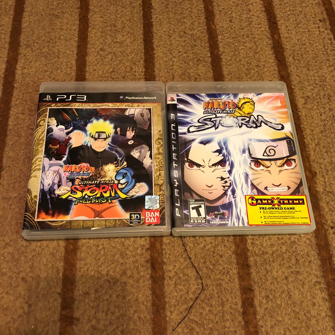 Naruto Ultimate Ninja Storm Ps3 Games Toys Games Video Gaming - photo photo photo