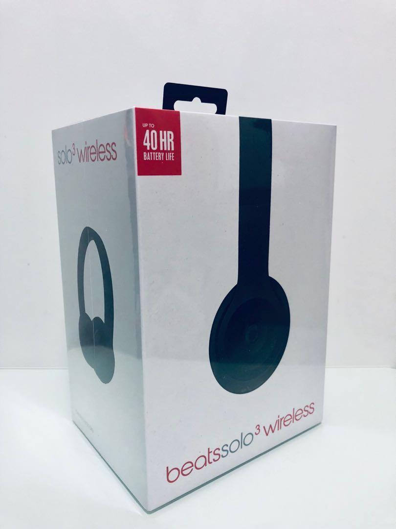 New Beats Solo3 Wireless Headphones Electronics Audio On Carousell