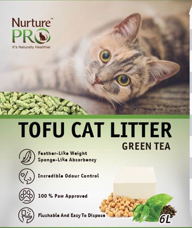 Tofu once Cat Litter Green Tea