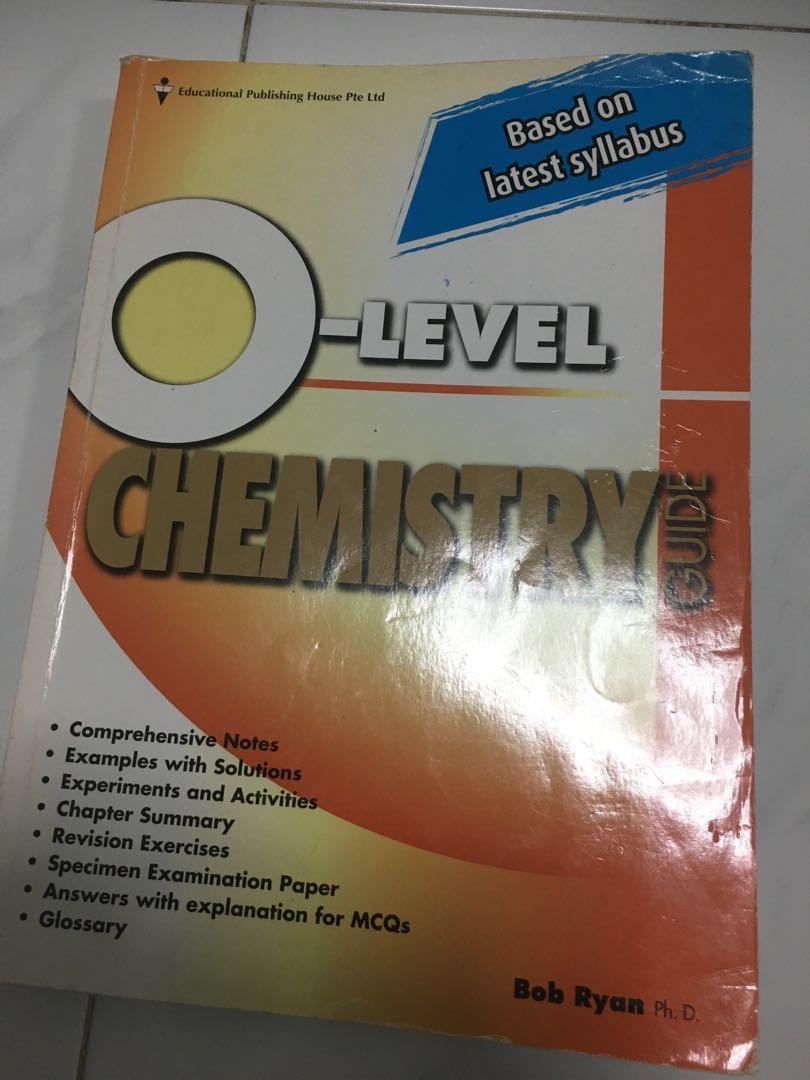 O Level Chemistry Guide Book With Questions Hobbies And Toys Books And Magazines Assessment Books 1753