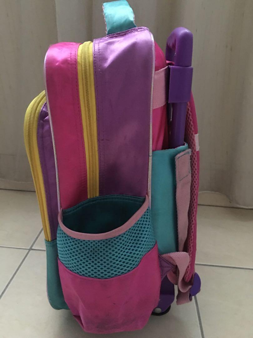 My little pony top trolley school bag