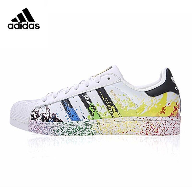 Original New Arrival Authentic Adidas Clover Superstar Gold Label Men and Women Skateboarding Shoes Sneakers Fesyen Pria Sepatu Sneakers di Carousell