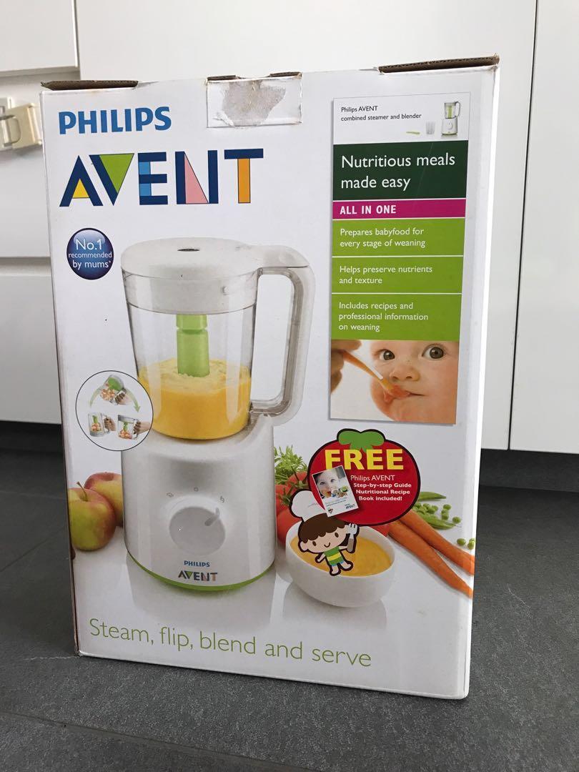 Avent steam flip hotsell blend and serve