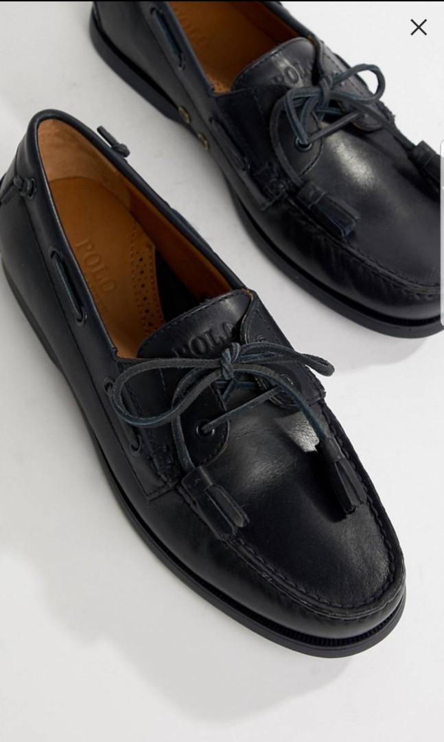 Polo Ralph Lauren boat shoes, Men's Fashion, Footwear, Dress Shoes on  Carousell