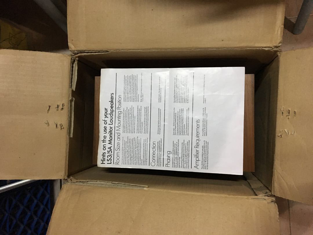 Rogers LS3/5a speakers 15 ohm version - SOLD Rogers_ls35a_speakers_15_ohm_version_1543184434_b7705da3
